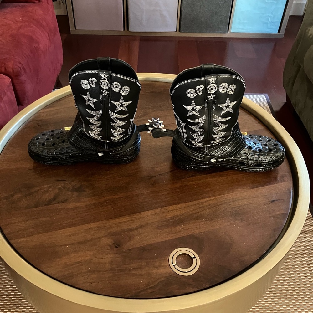 2023 Crocs Unisex Classic Cowboy Boot M8/W10 - Picture 3 of 7